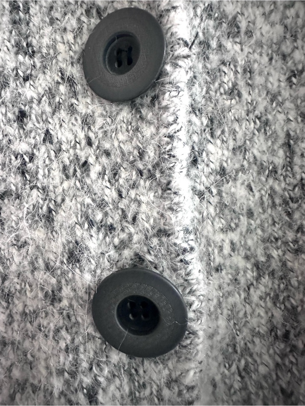 Wilsons of Wickford women’s gray Cardigan Sweater size medium - Picture 6 of 9